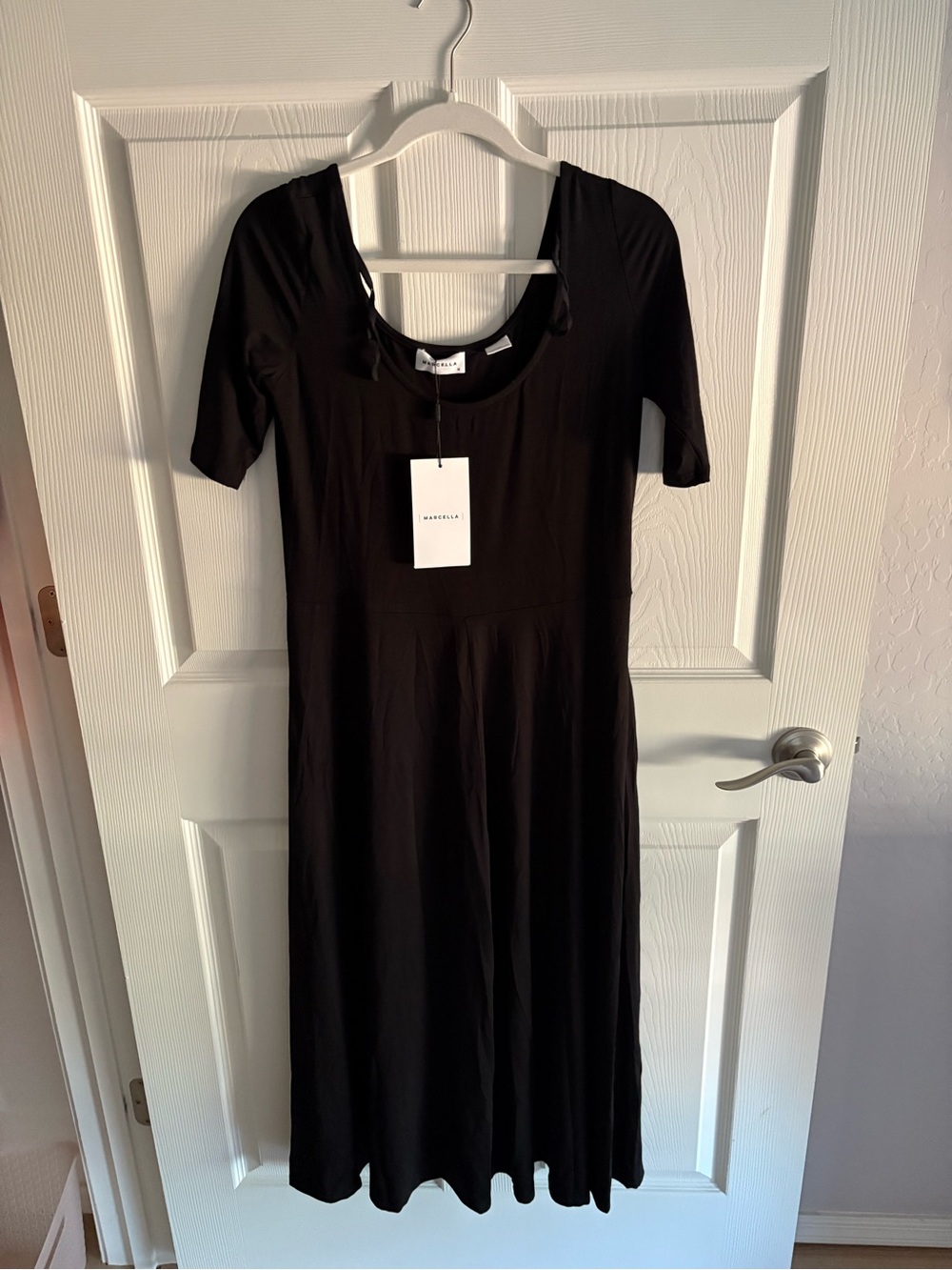 marcella innogen dress black medium nwt